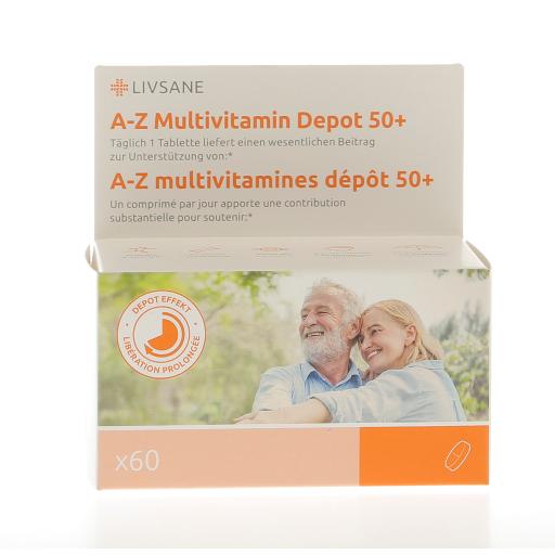 Livsane A Z Multivitamin Depot Senior Abilis Ch