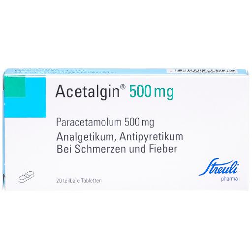 Acetalgin Tabletten zur Schmerzlinderung abilis.ch