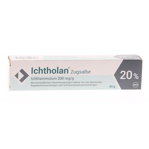 Ichtholan Salbe 20, bei tiefen Hautentzündungen abilis.ch
