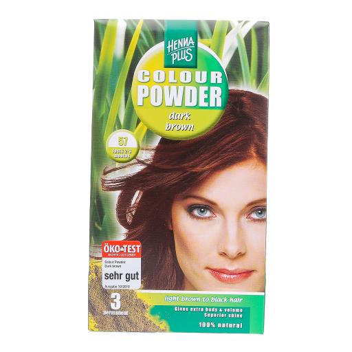 Henna Plus Colour Powder Dark Brown 57 abilis.ch