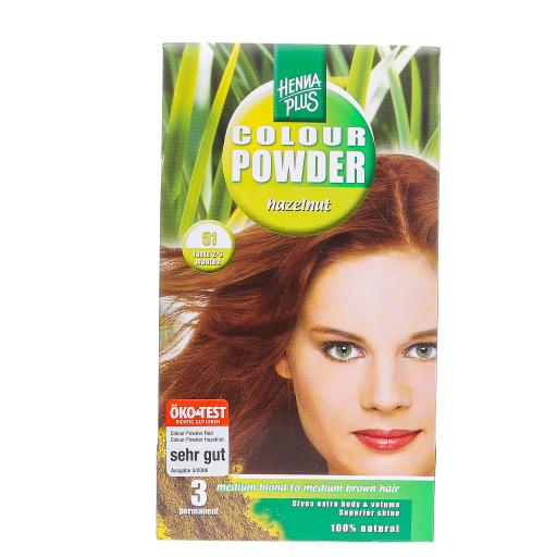 Henna Plus Colour Powder Hazelnut 51 abilis.ch