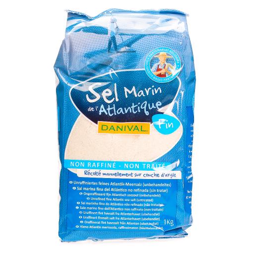 DANIVAL Salz fein aus dem Atlantik 1 kg | abilis.ch