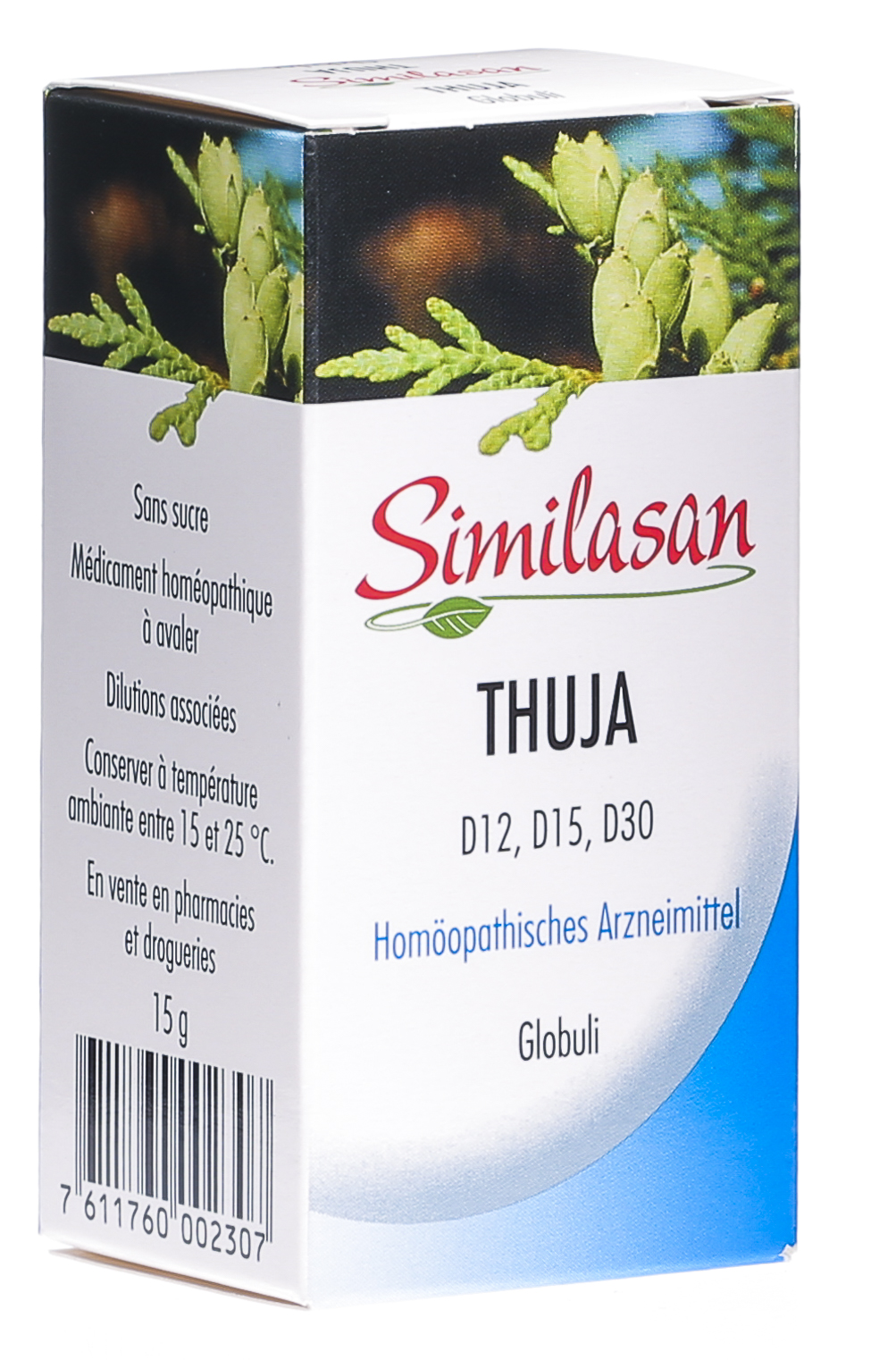 Similasan Thuja D12/D15/D30 Globuli 15 g | abilis.ch