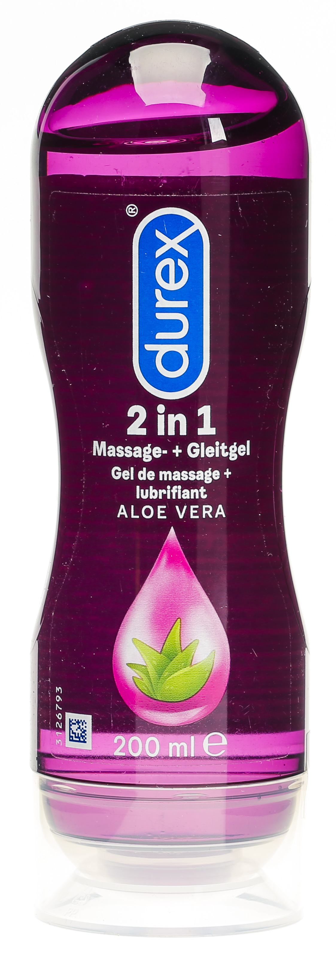 Durex Play Massage- Gleitgel 2in1 Aloe Vera 200 ml