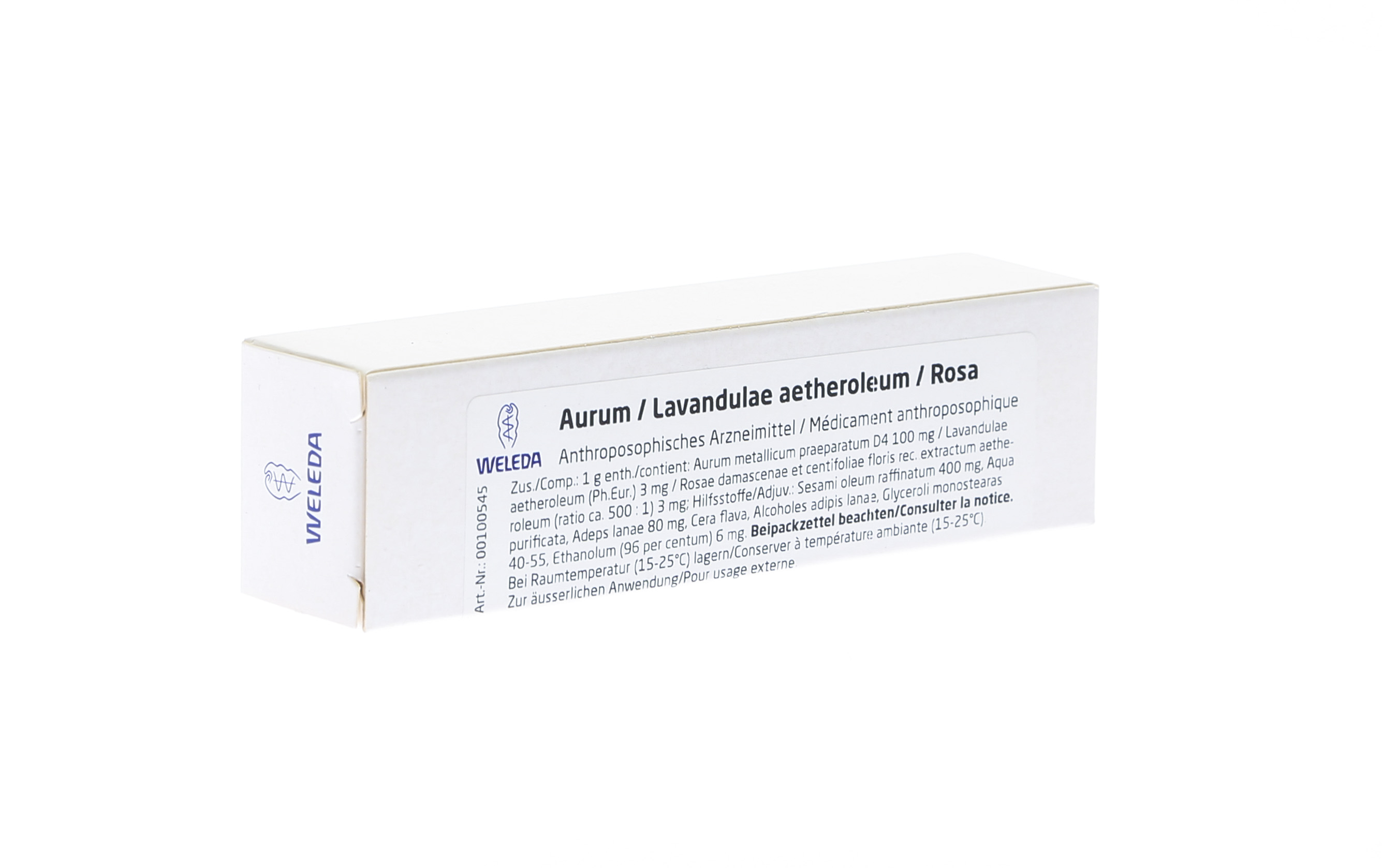 Weleda Aurum + Lavandulae aetheroleum + Rosa 25 g | abilis.ch