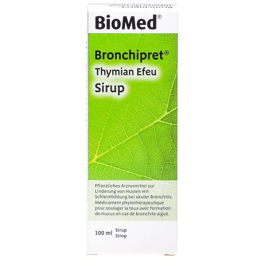 Bronchipret Thymian-Efeu, akute Bronchitis mit Schleim | abilis.ch